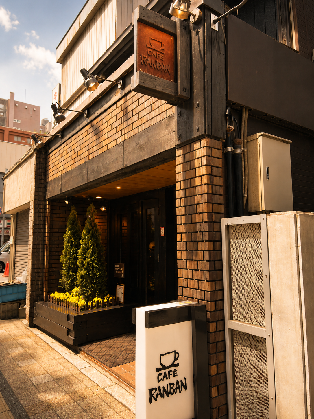 カフェランバンの店内の様子