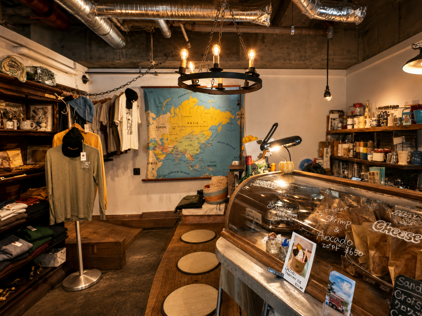 スムーチコーヒースタンドの店内