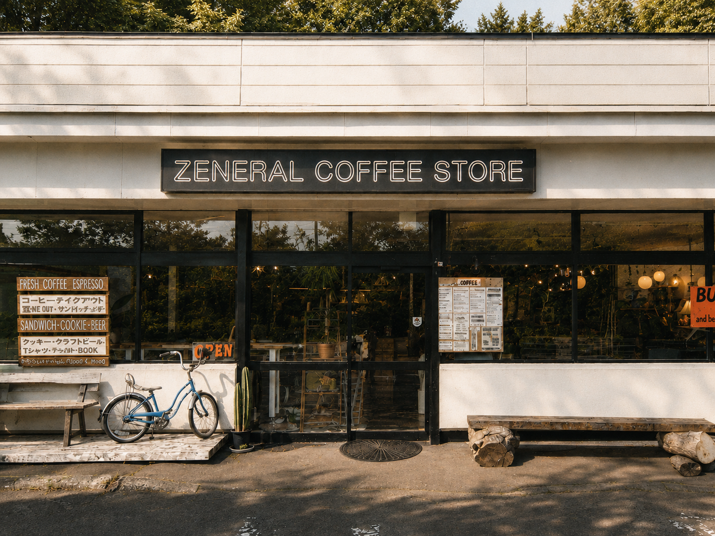 ZENERAL COFFEE STORE 外観