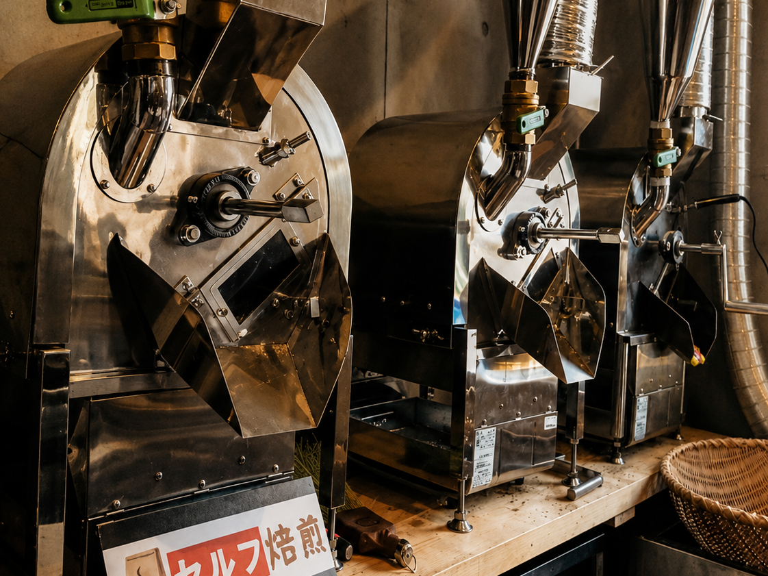 焙煎研究所 店内