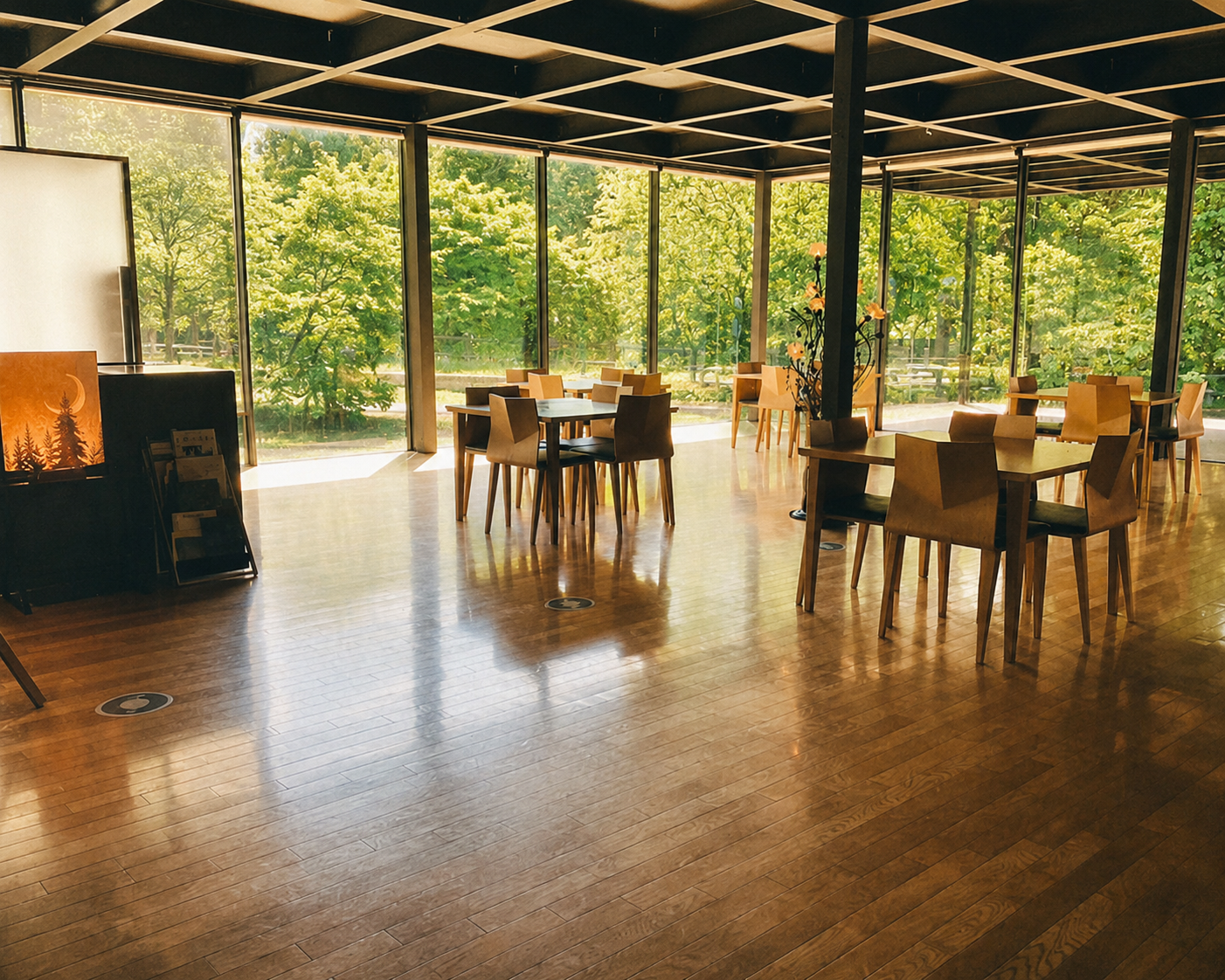 Cafe・ボザール 店内